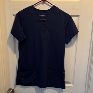 Jockey Navy V-Neck Top
